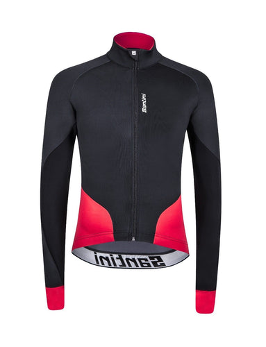 Beta Windstopper Mens Softshell Jacket Black/Red by Santini