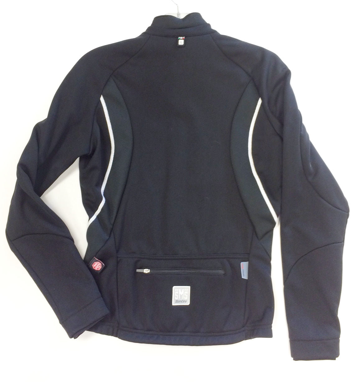 Monella Windproof Womens Cycling Jacket Black by Santini