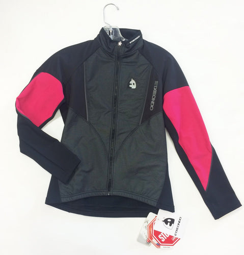 Seida Womens Winter Cycling Jacket Black/Pink by Etxeondo