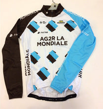 TEAM AG2R Winter CYCLING LONG SLEEVE JERSEY - by GSG | Cento Cycling