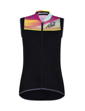 Women's Anna Meares Collection: Cycling Sleeveless Jersey 2.0 - Black by Santini.