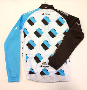 TEAM AG2R Winter CYCLING LONG SLEEVE JERSEY - by GSG | Cento Cycling