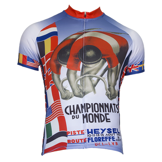 World Championships 1935 Short Sleeve Jersey by Retro Image Apparel