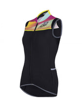 Women's Anna Meares Collection: Cycling Sleeveless Jersey 2.0 - Black by Santini.