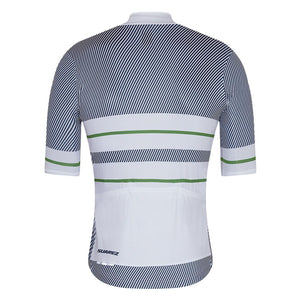 2022 Antartic Mens Classic Short Sleeve Cycling Jersey White by Suarez