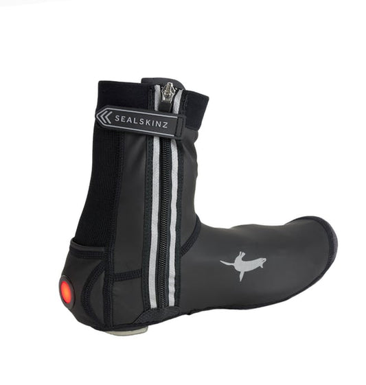 2022 All Weather LED Open Sole Cycle Overshoe by Sealskinz | Cento Cycling