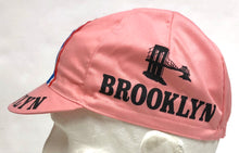 Brooklyn Cycling Cap in Pink - Made in Italy by Apis