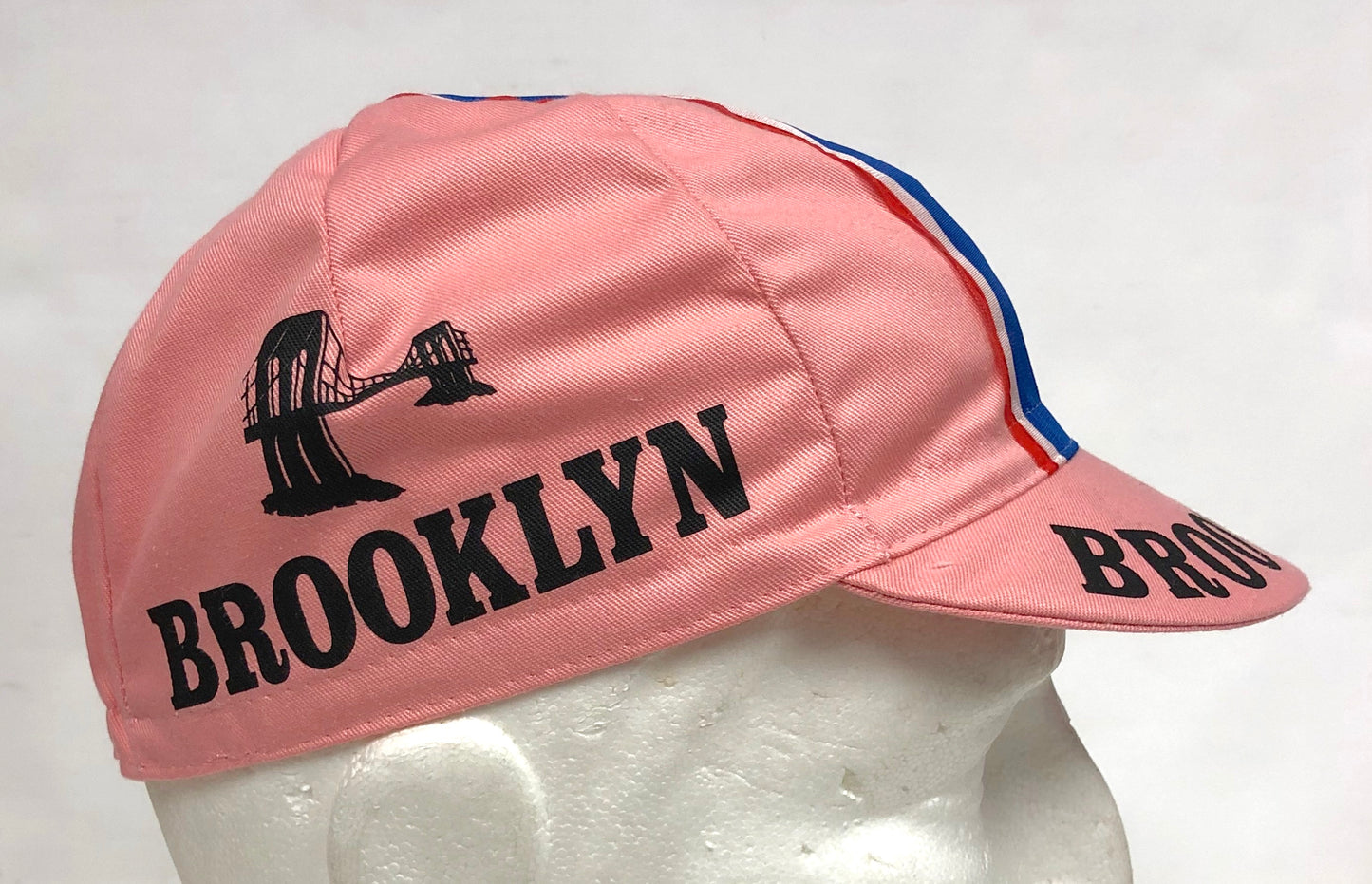 Brooklyn Cycling Cap in Pink - Made in Italy by Apis