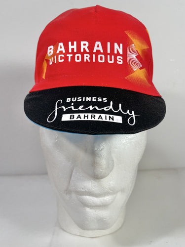 2020 Bahrain Victorious Pro Team Cycling Cap - Made in Italy by Apis