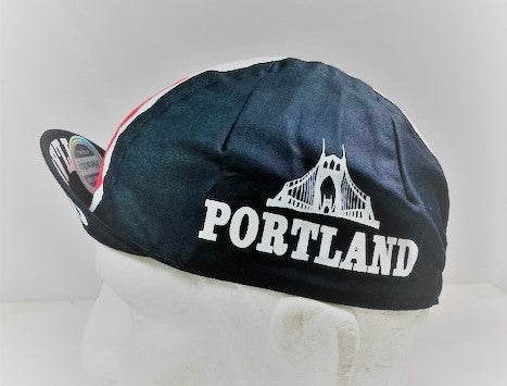 Portland Cycling Cap in Black - exclusively for Cento by Headdy
