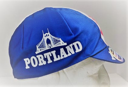 Portland Cycling Cap in Blue - exclusively for Cento by Headdy