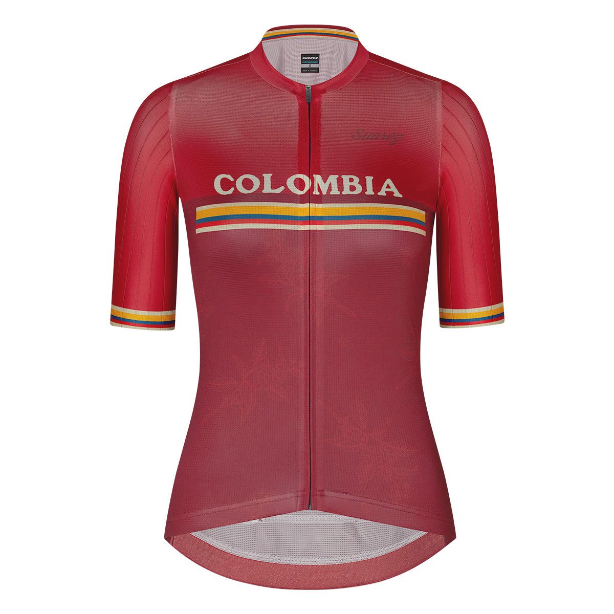 2022 Colombian Collection Womens Performance Short Sleeve Cycling Jersey by Suarez