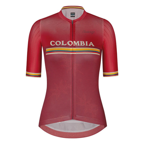 2022 Colombian Collection Womens Performance Short Sleeve Cycling Jersey by Suarez