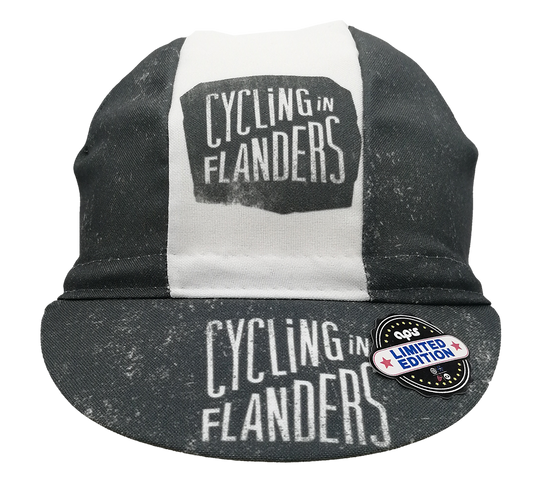 Cycling in Flanders Cobblestones Cycling Cap by Apis