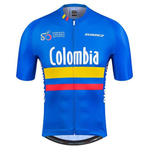 2021 Colombian Federation Performance Men's Short Sleeve Cycling Jersey | Cento Cycling