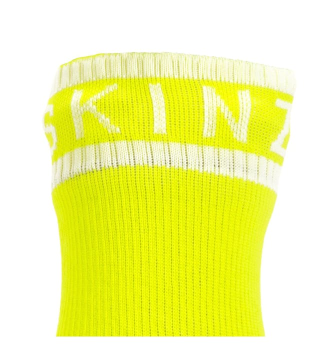 2019/20 Waterproof All Weather Cycle Oversock - Yellow - Sealskinz