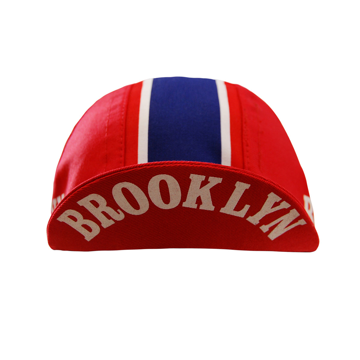 Brooklyn Cycling Cap in Red by Headdy | Cento Cycling