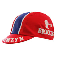 Brooklyn Cycling Cap in Red by Headdy | Cento Cycling