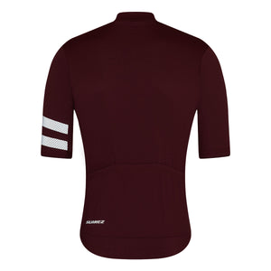Fonte Granate Mens Classic Short Sleeve Cycling Jersey Violet by Suarez