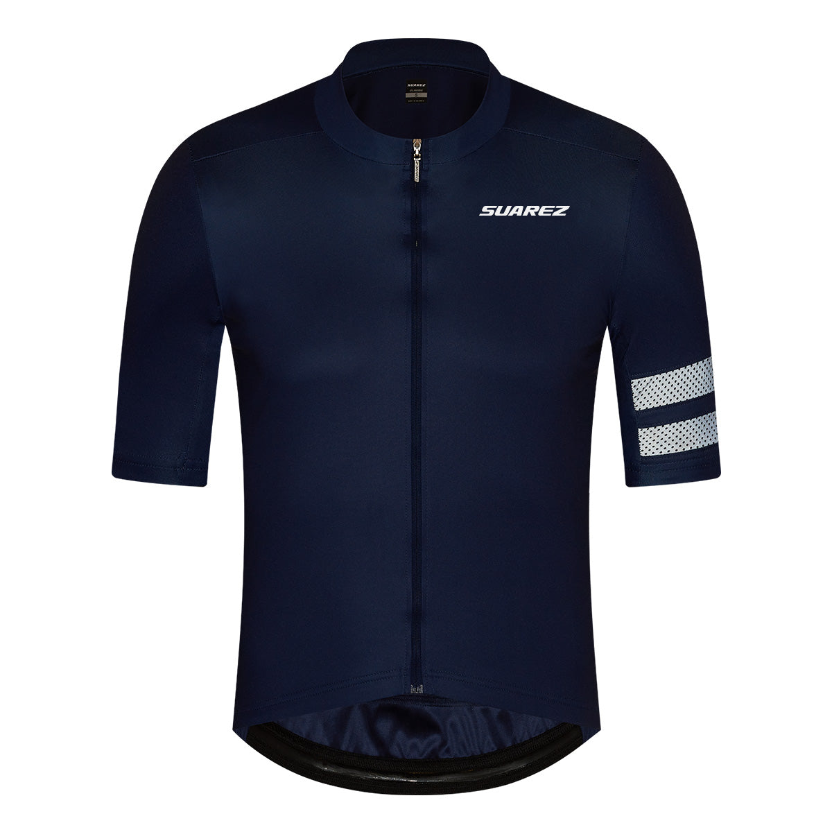 Fonte Stellar Mens Classic Short Sleeve Cycling Jersey in Navy by Suarez