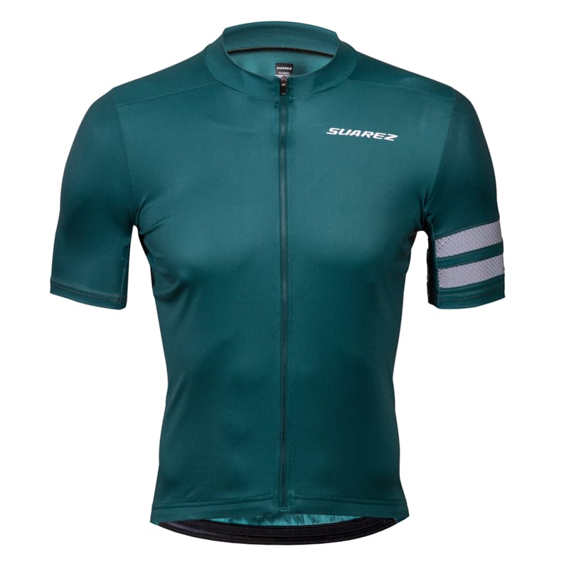 Fonte June Mens Classic Short Sleeve Cycling in Leaf Green by Suarez