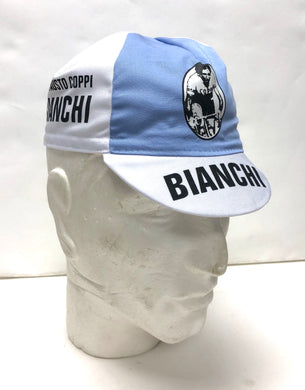 Fausto Coppi Bianchi Cycling Cap - Made in Italy by Apis