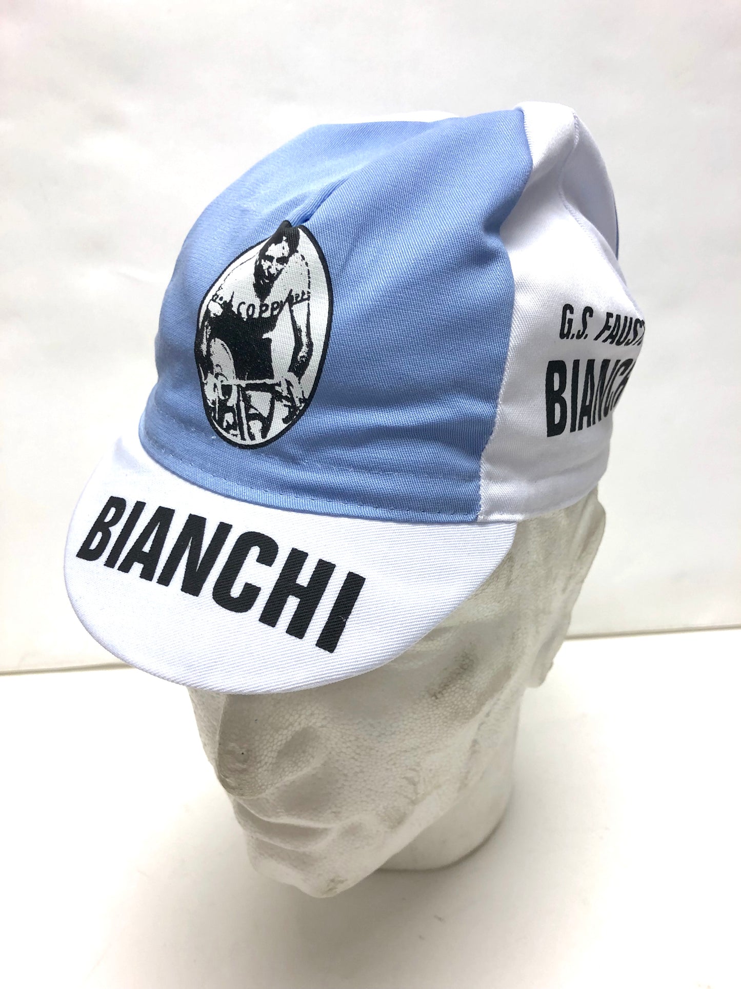 Fausto Coppi Bianchi Cycling Cap - Made in Italy by Apis