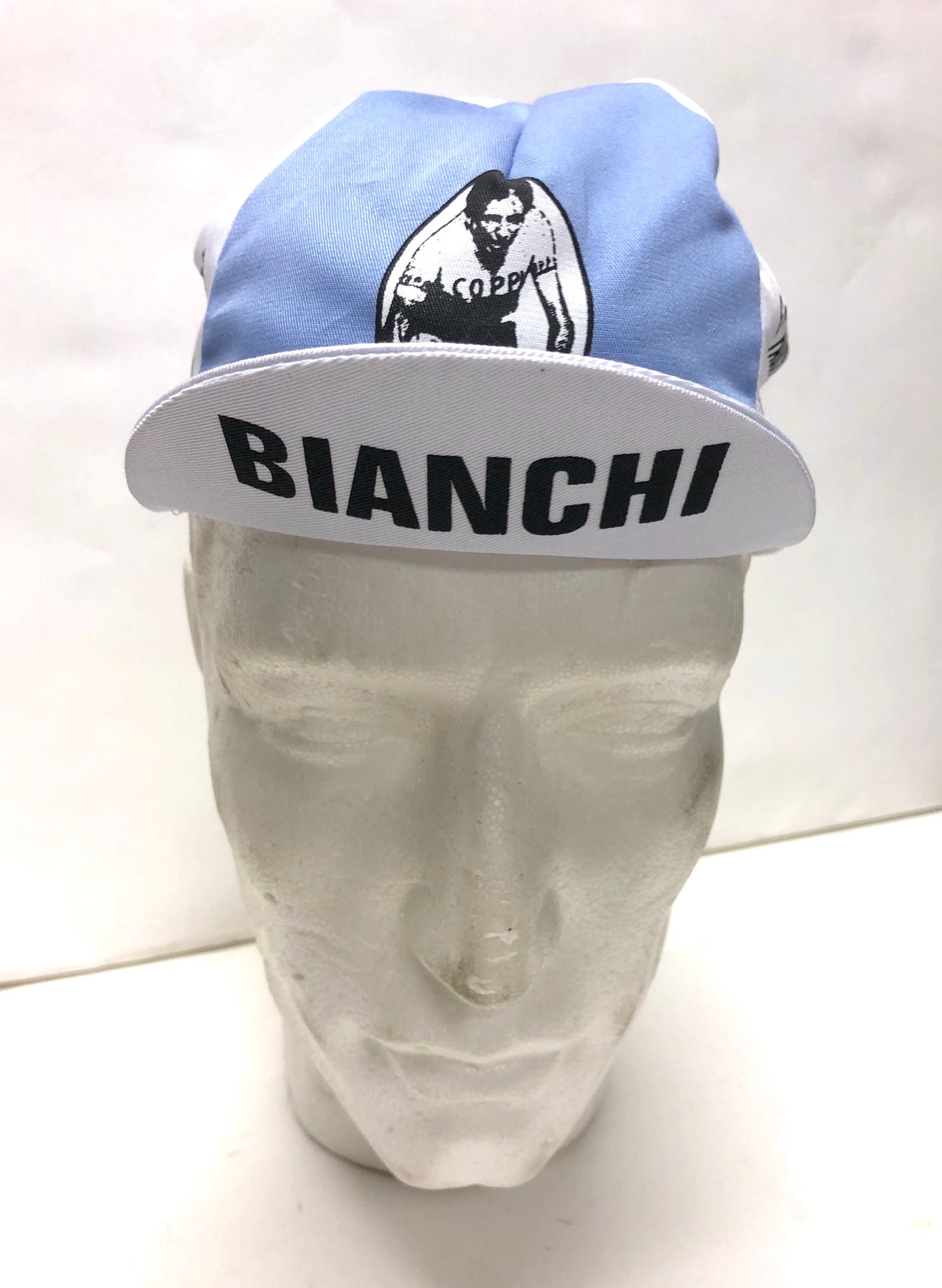 Fausto Coppi Bianchi Cycling Cap - Made in Italy by Apis