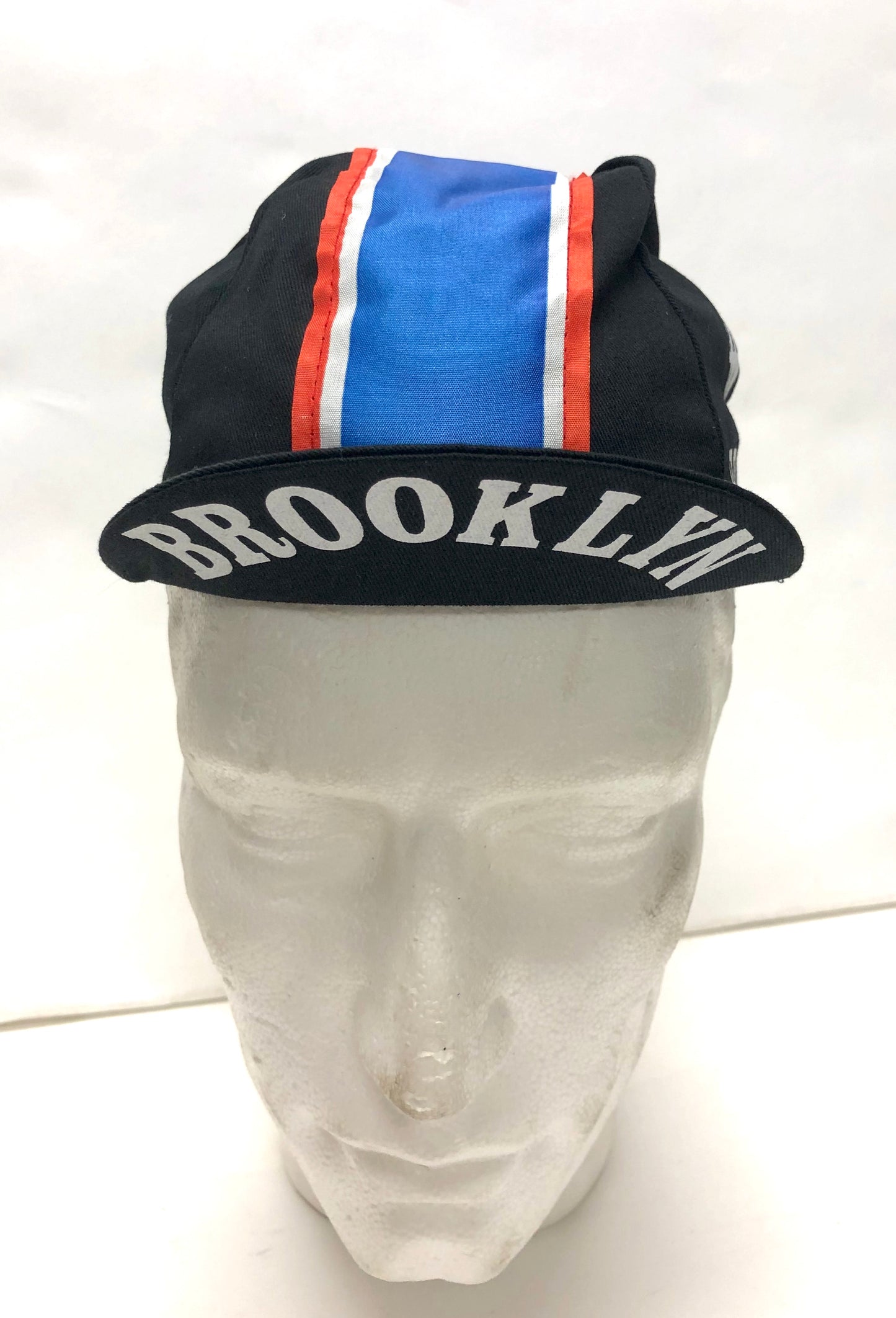 Brooklyn Cycling Cap in Black - Made in Italy by Apis