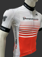 Raceline Therapeutic Associates Bioceramic Short Sleeve Jersey Red/White by GSG