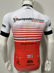 Raceline Therapeutic Associates Bioceramic Short Sleeve Jersey Red/White by GSG