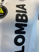 2015 Colombian Federation Cycling Jersey in White- Made in Colombia | Cento Cycling