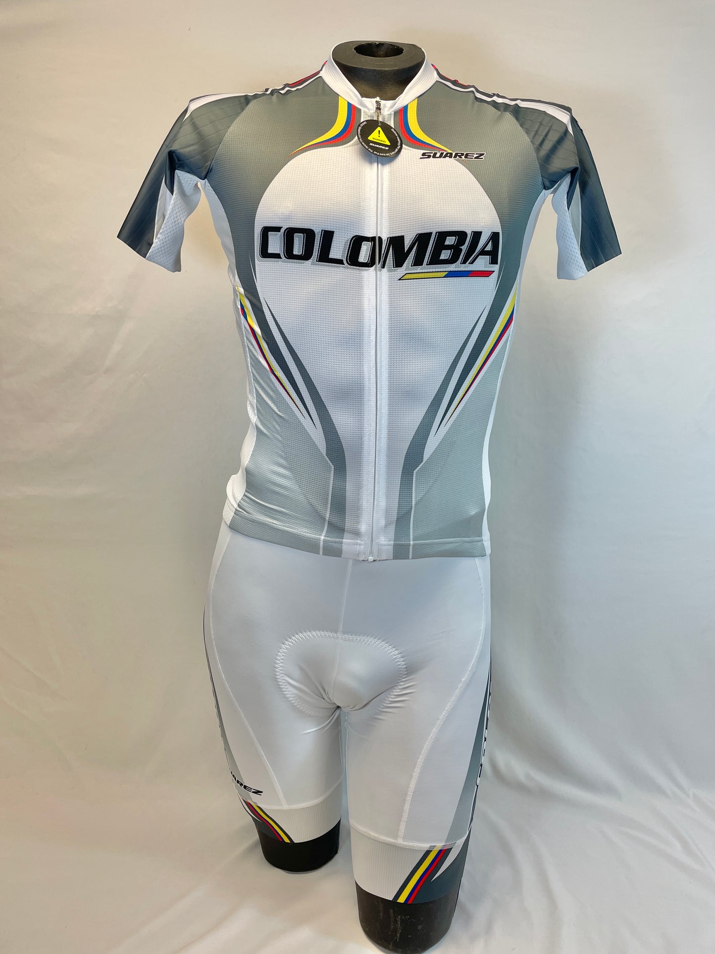 2011 Columbian Collection Jersey in Grey Made in Columbia | Cento Cycling