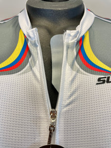 2011 Columbian Collection Jersey in Grey Made in Columbia | Cento Cycling