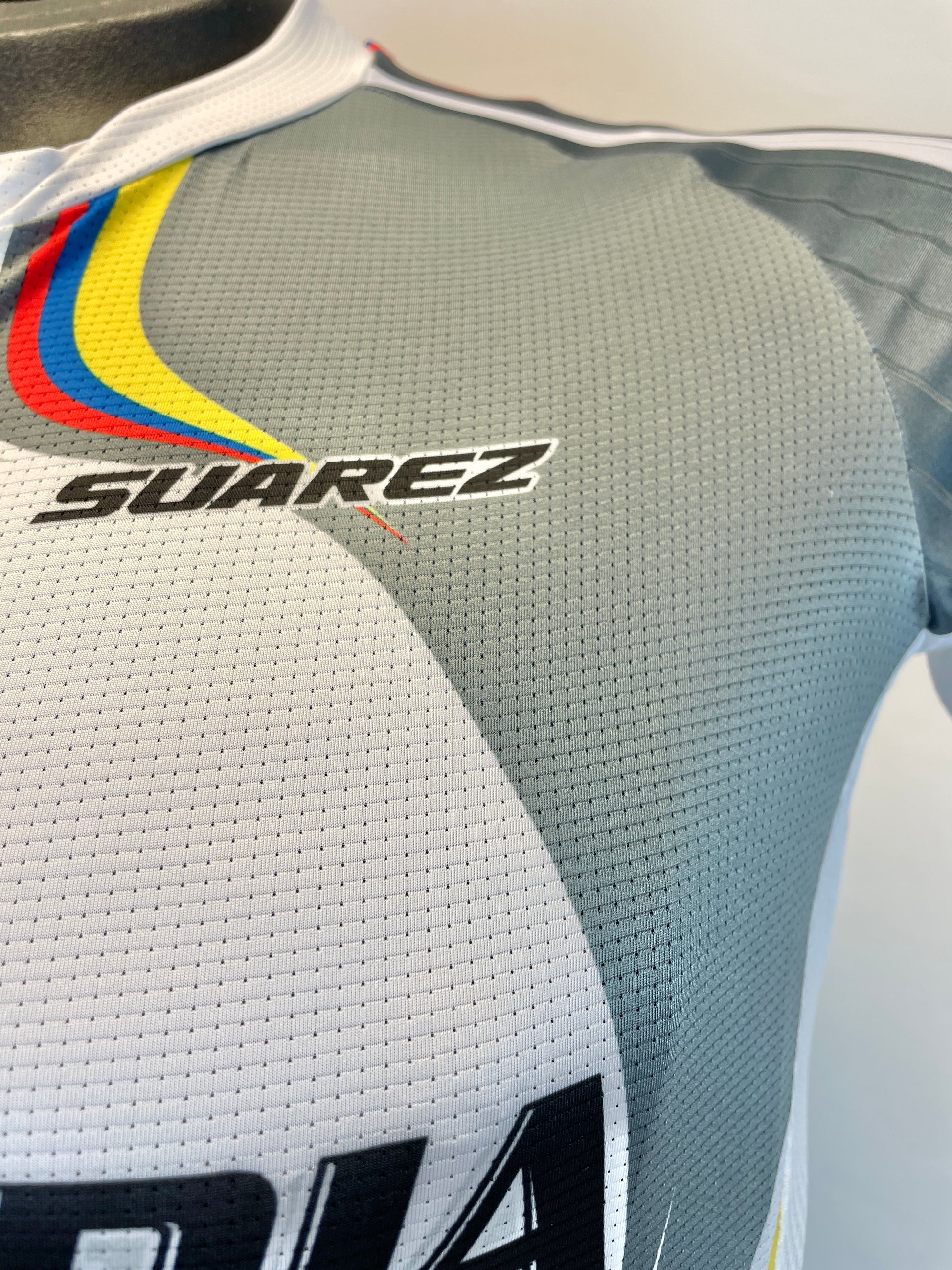 2011 Columbian Collection Jersey in Grey Made in Columbia | Cento Cycling