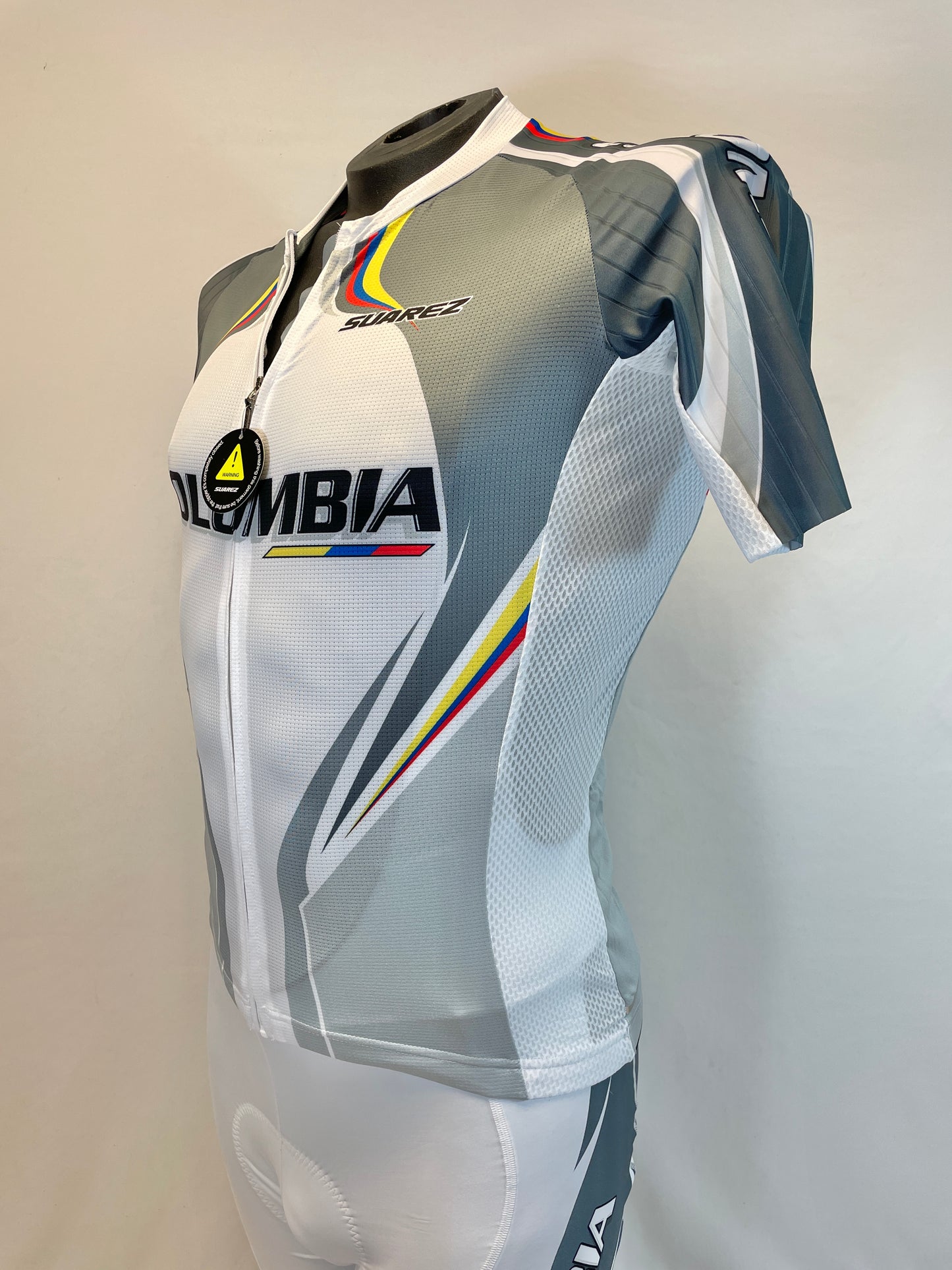 2011 Columbian Collection Jersey in Grey Made in Columbia | Cento Cycling