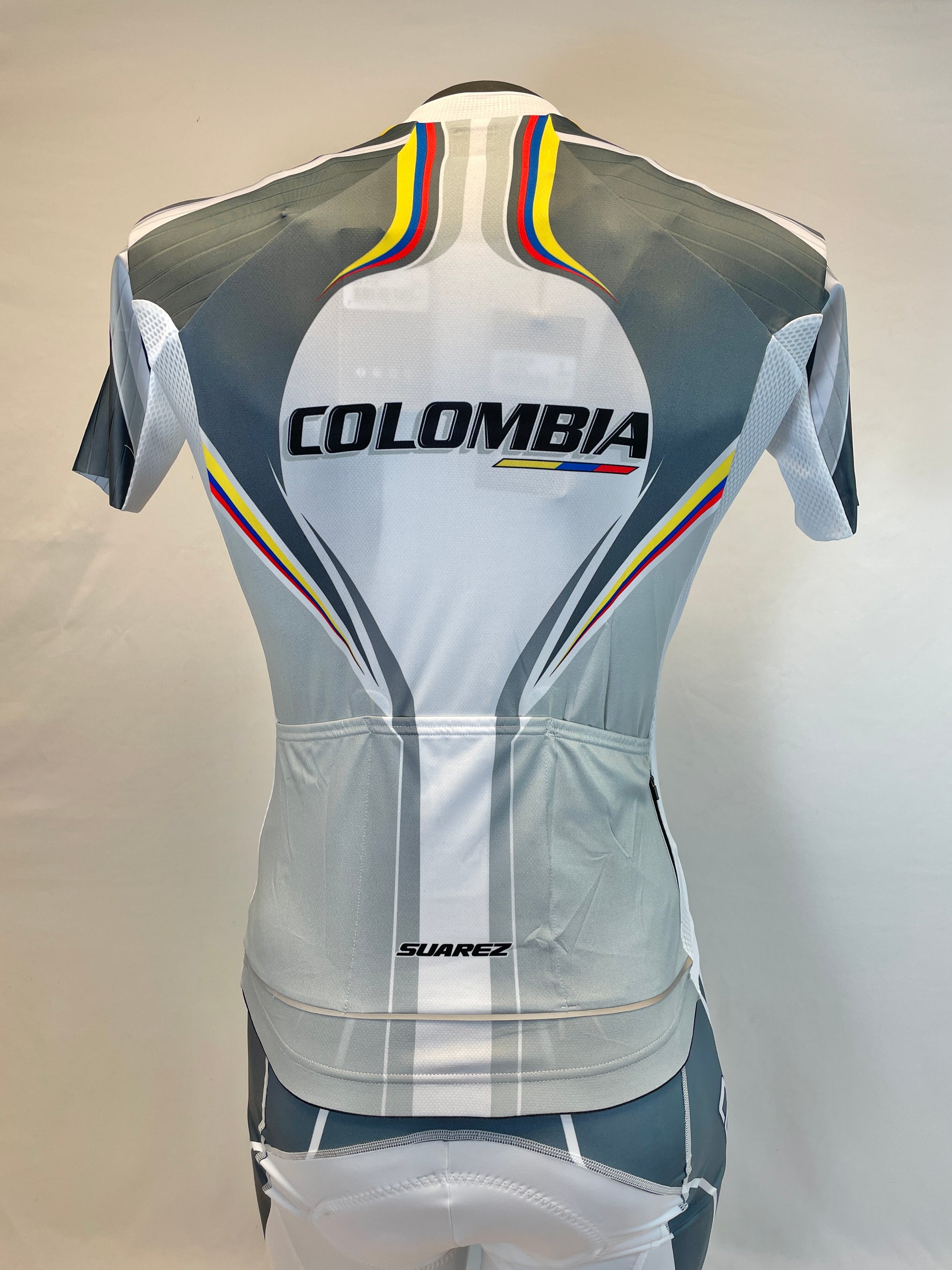 2011 Columbian Collection Jersey in Grey Made in Columbia | Cento Cycling