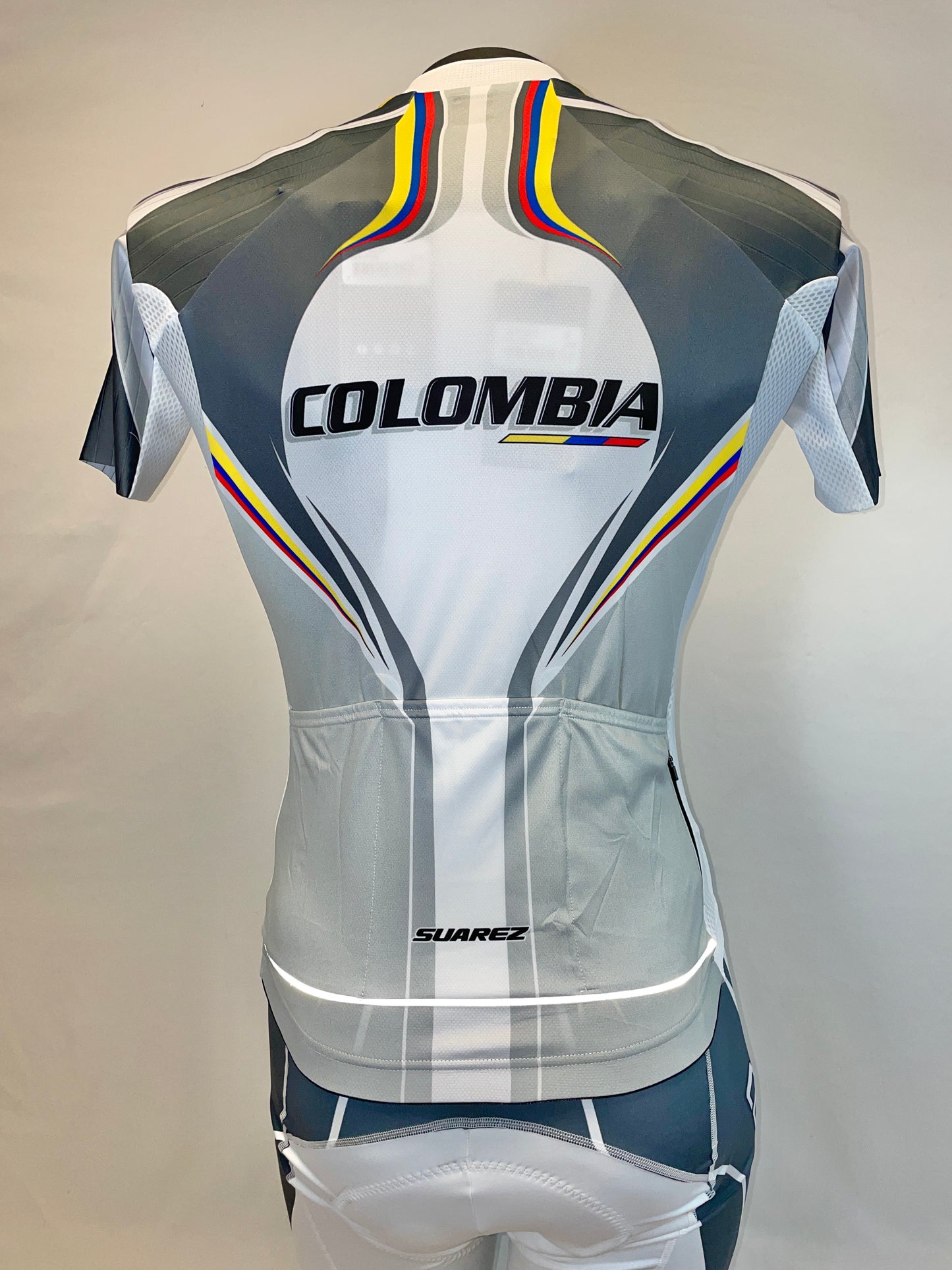 2011 Columbian Collection Jersey in Grey Made in Columbia | Cento Cycling