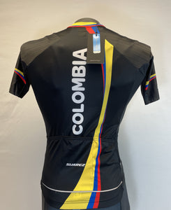 2017 Colombian Federation Jersey in Black-Made in Colombia  | Cento Cycling