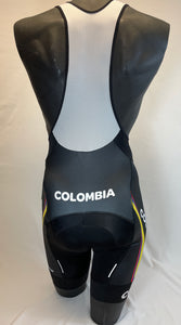 2017 Colombian Federation Men's Bib Short in Black-Made in Colombia | Cento Cycling