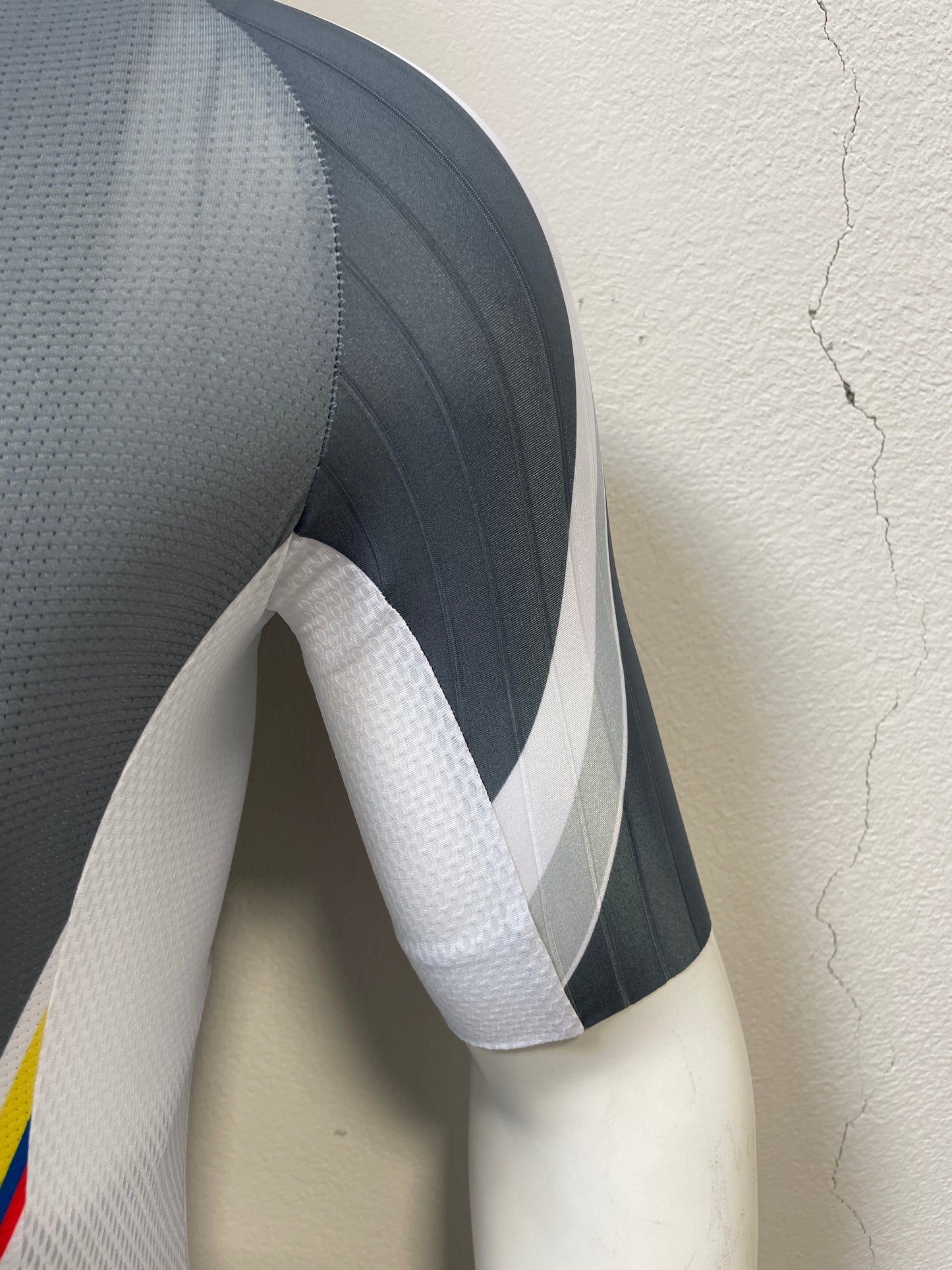 2011 Columbian Collection Jersey in Grey Made in Columbia | Cento Cycling