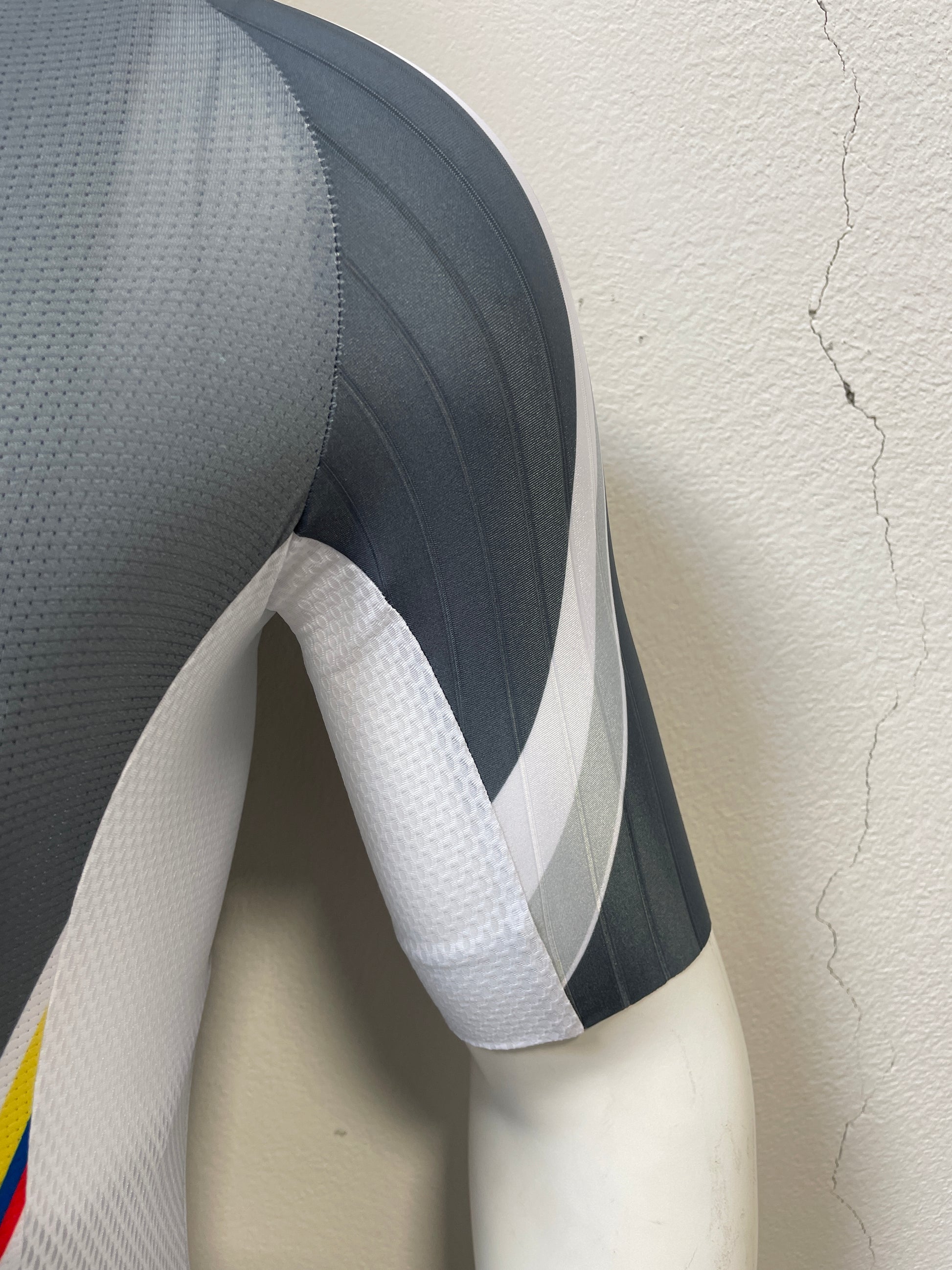 2011 Columbian Collection Jersey in Grey Made in Columbia | Cento Cycling