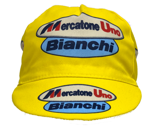 Mercatone Uno Bianchi Vintage Team Cycling Cap
