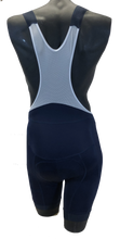 Professional 'POWER' Cycling Bib Shorts in Navy Blue