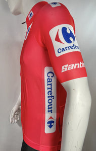 2021 La Vuelta Red Leaders Mens Jersey by Santini