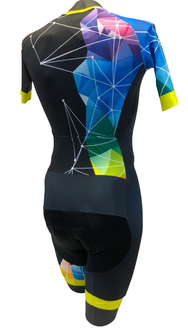 Men's Champion Road Cycling Skinsuit Spider Design by GSG | Cento Cycling