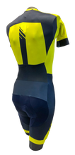 Men's Champion Road Cycling Skinsuit in Blue & Yellow by GSG | Cento Cycling