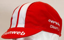 2019 Sunweb Craft Pro Team Cycling Cap in Red | Cento Cycling