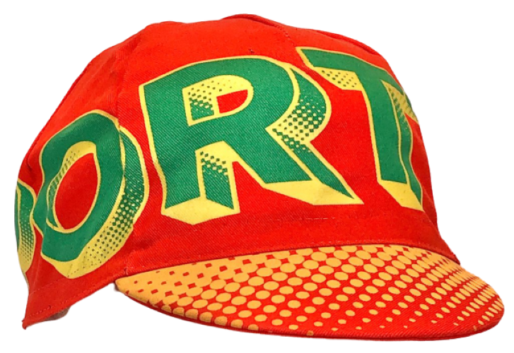 Cento x Raymi Damo Portland Orange Cycling Cap | Cento Cycling