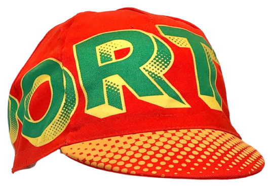 Cento x Raymi Damo Portland Orange Cycling Cap | Cento Cycling